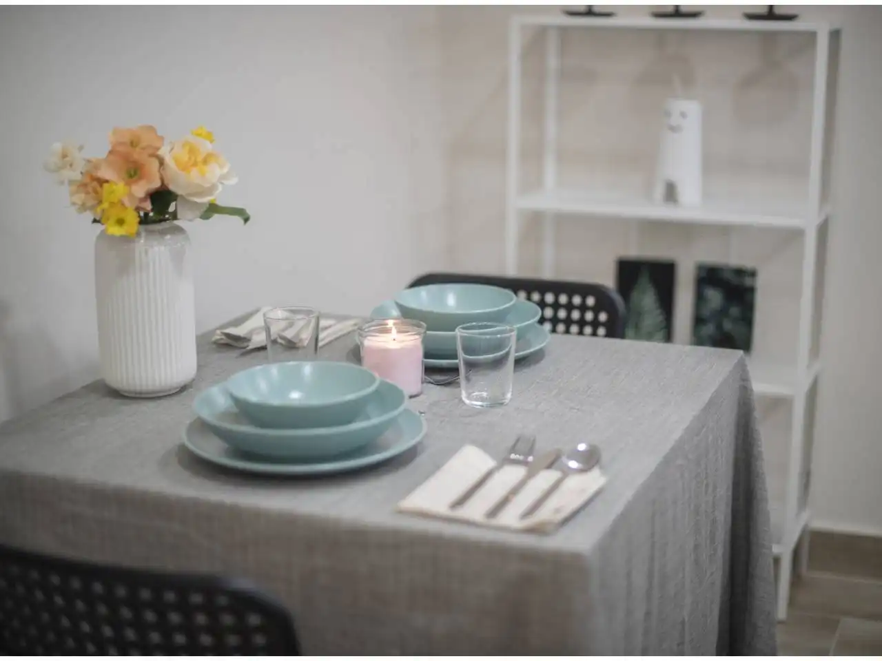 Esszimmer von Maisonette zum Verkauf in Barcelona mit Klimaanlage, Heizung und Parkett
