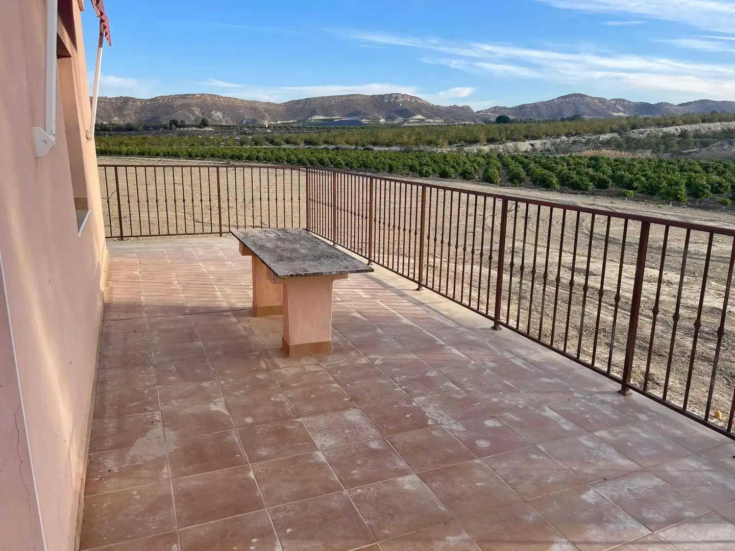 Terrace of Country homes for sale in Murcia