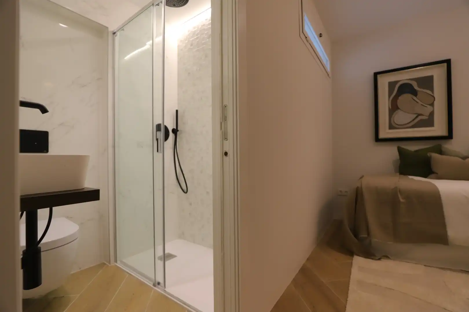 Bathroom of Houses for sale in Madrid  with Air Conditioner, Heating and Parquet flooring