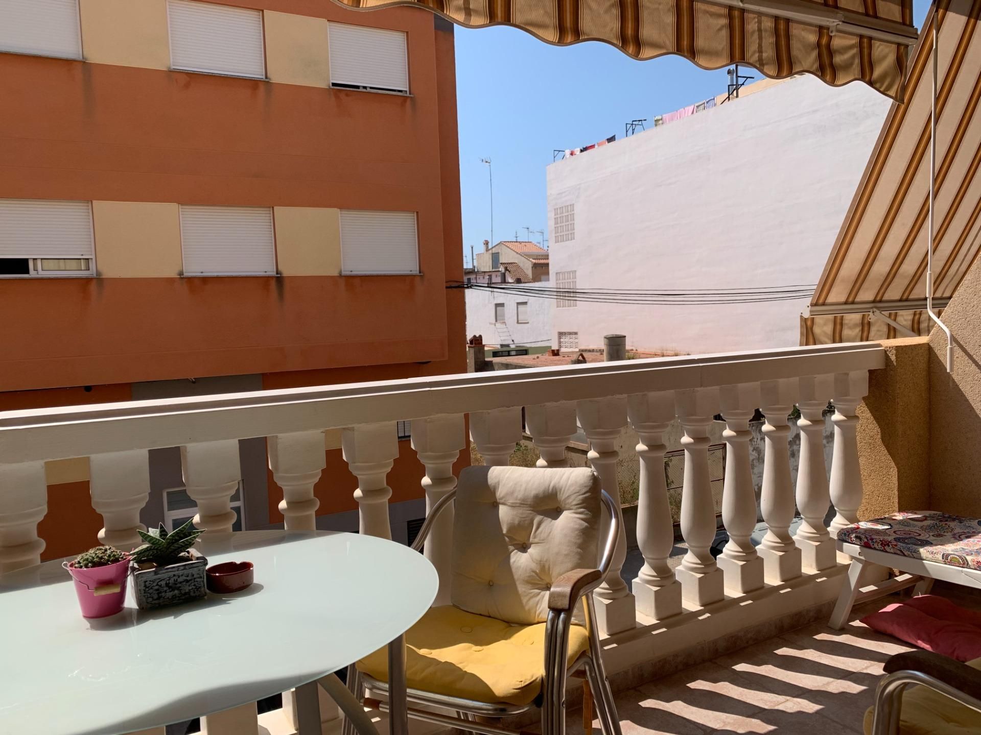 Terrace of Apartment for sale in Chilches / Xilxes  with Air Conditioner, Terrace and Storage room