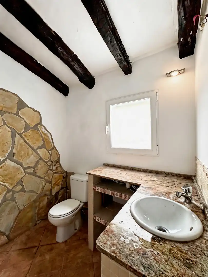 Bany de Casa o xalet de lloguer en Dénia amb Aire condicionat, Calefacció i Jardí privat