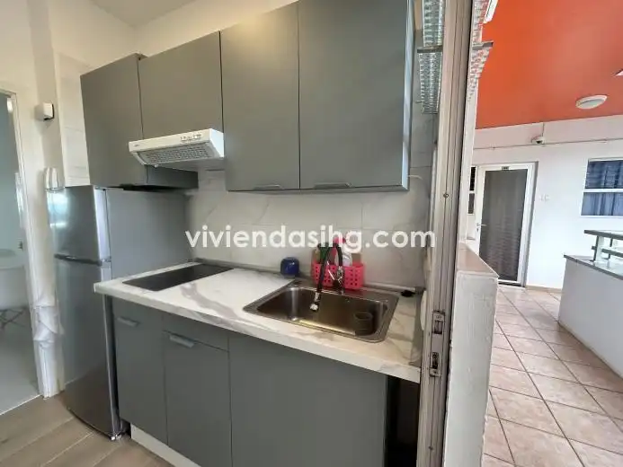 Cuina de Estudi en venda en Puerto de la Cruz amb Terrassa i Moblat