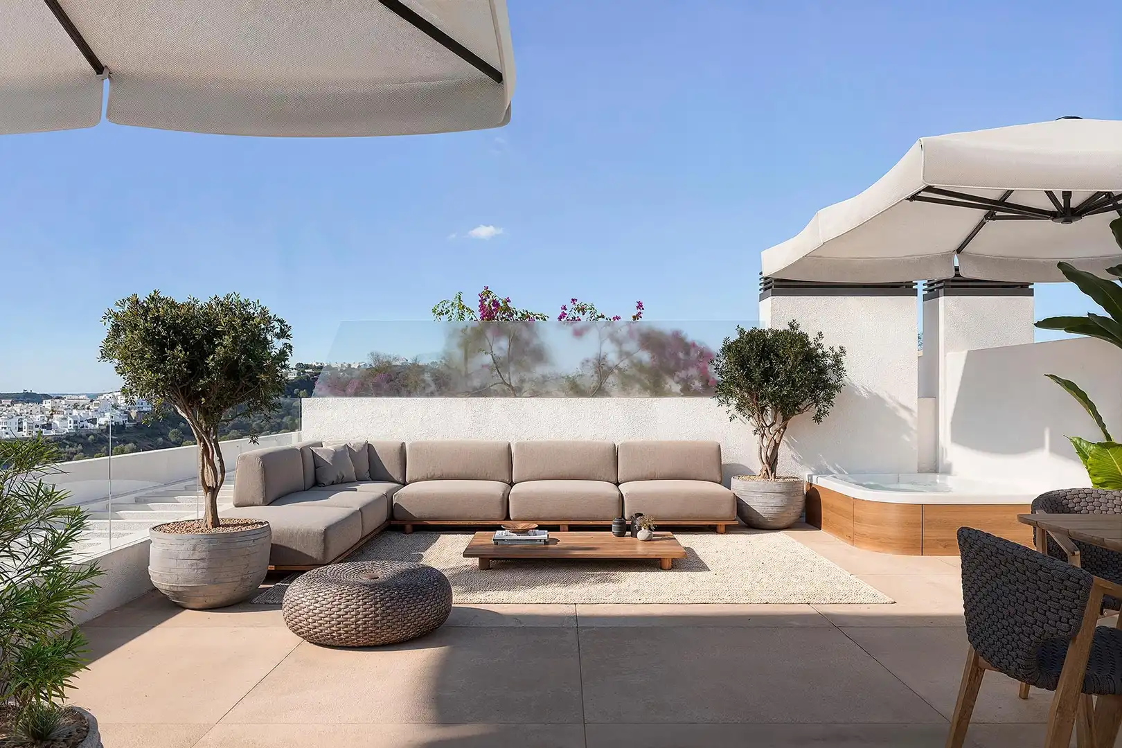Terrace of Attic for sale in Finestrat  with Terrace, Storage room and Sauna