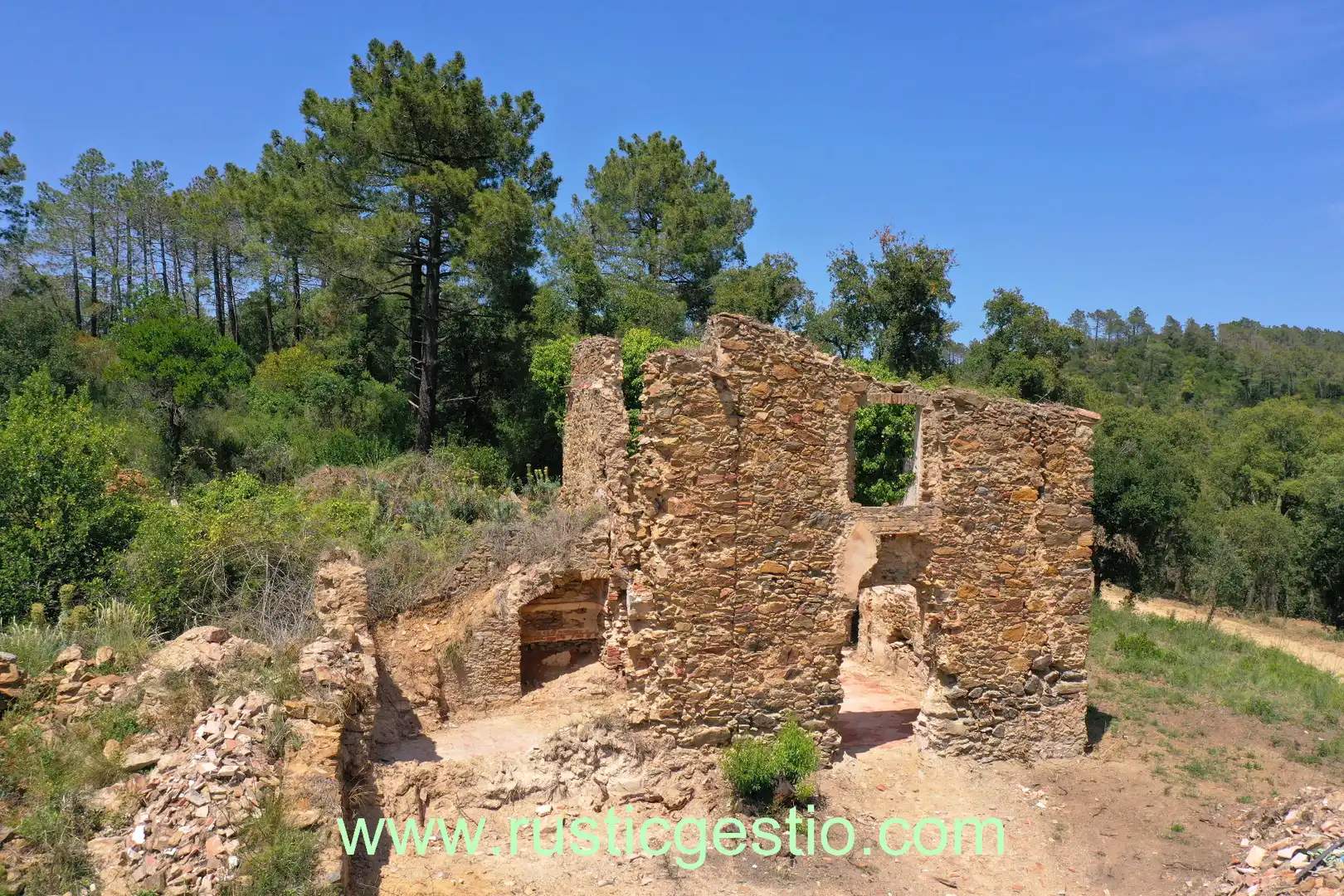 Jardí de Finca rústica en venda en Calonge i Sant Antoni amb Jardí privat