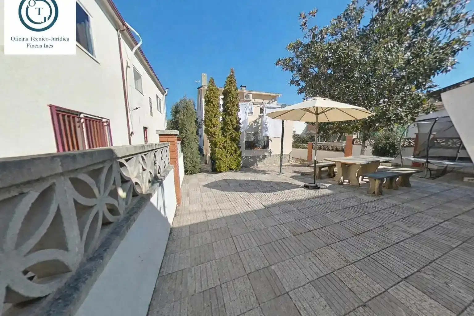 Terraza de Casa o chalet en venta en Sant Fost de Campsentelles con Aire acondicionado, Calefacción y Jardín privado