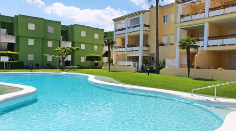 APARTAMENTO JUNCOS EN LA PLAYA DE XERACO -  AIRE ACONDICIONADO Y PISCINA