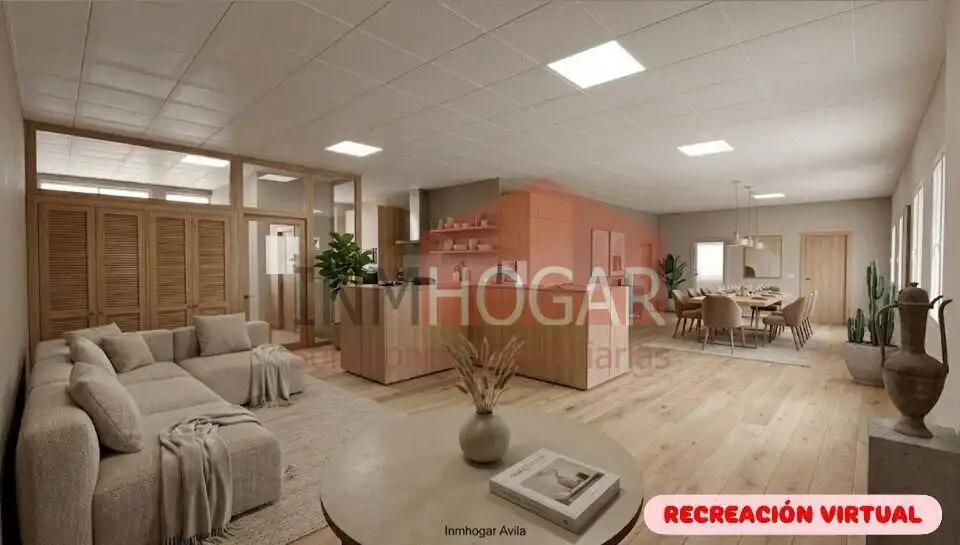 Sala d'estar de Pis en venda en Ávila