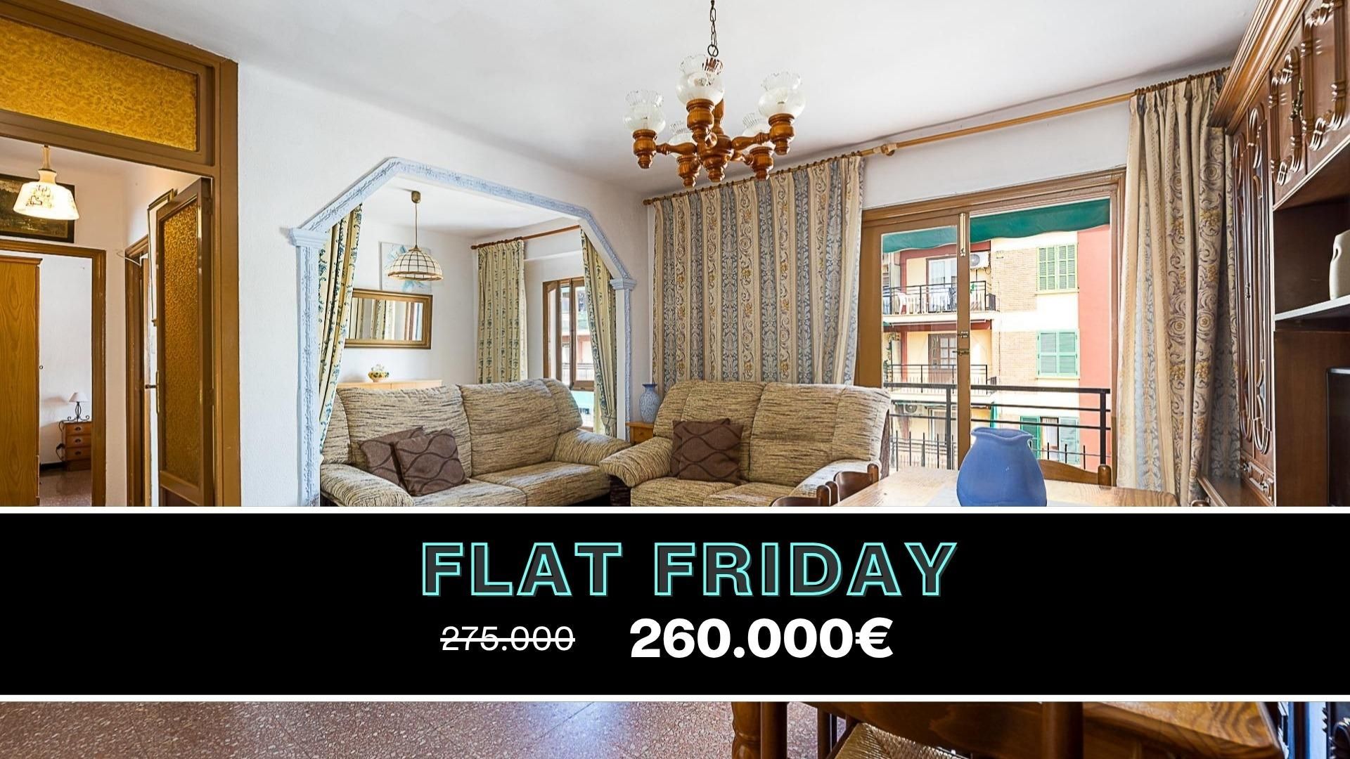 Vista exterior de Pis en venda en  Palma de Mallorca amb Balcó