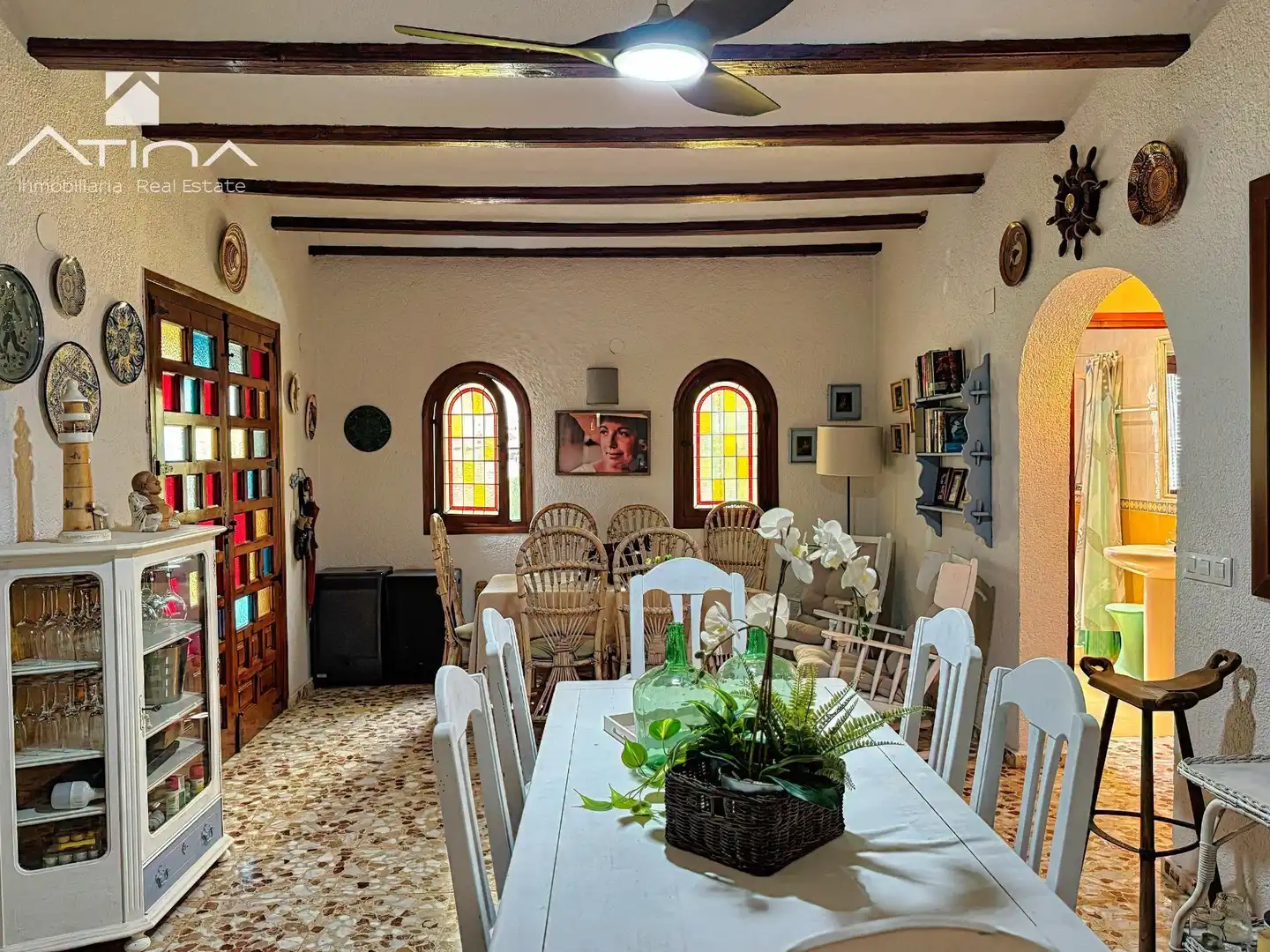Dining room of Houses for sale in Jávea / Xàbia  with Private garden, Terrace and Storage room