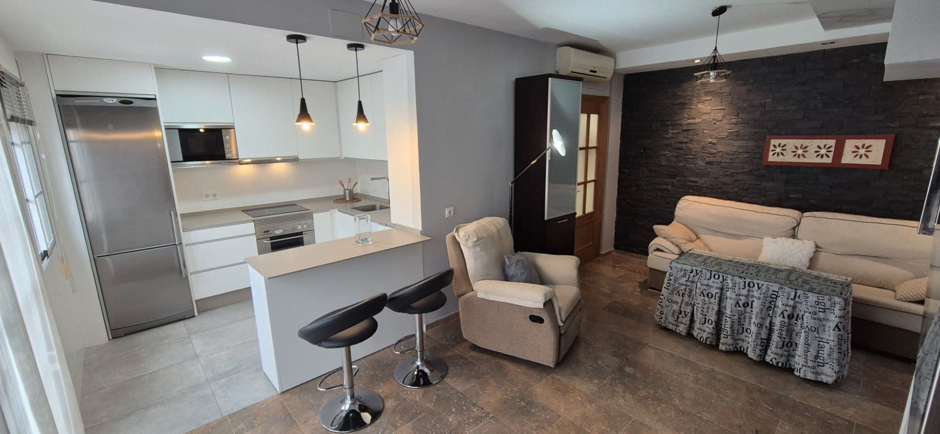 Kitchen of Duplex for sale in Badajoz Capital  with Air Conditioner, Heating and Parquet flooring