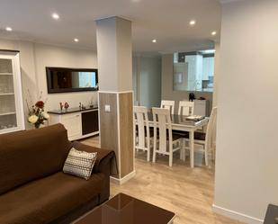 Dining room of Flat to rent in Gijón   with Heating and Furnished