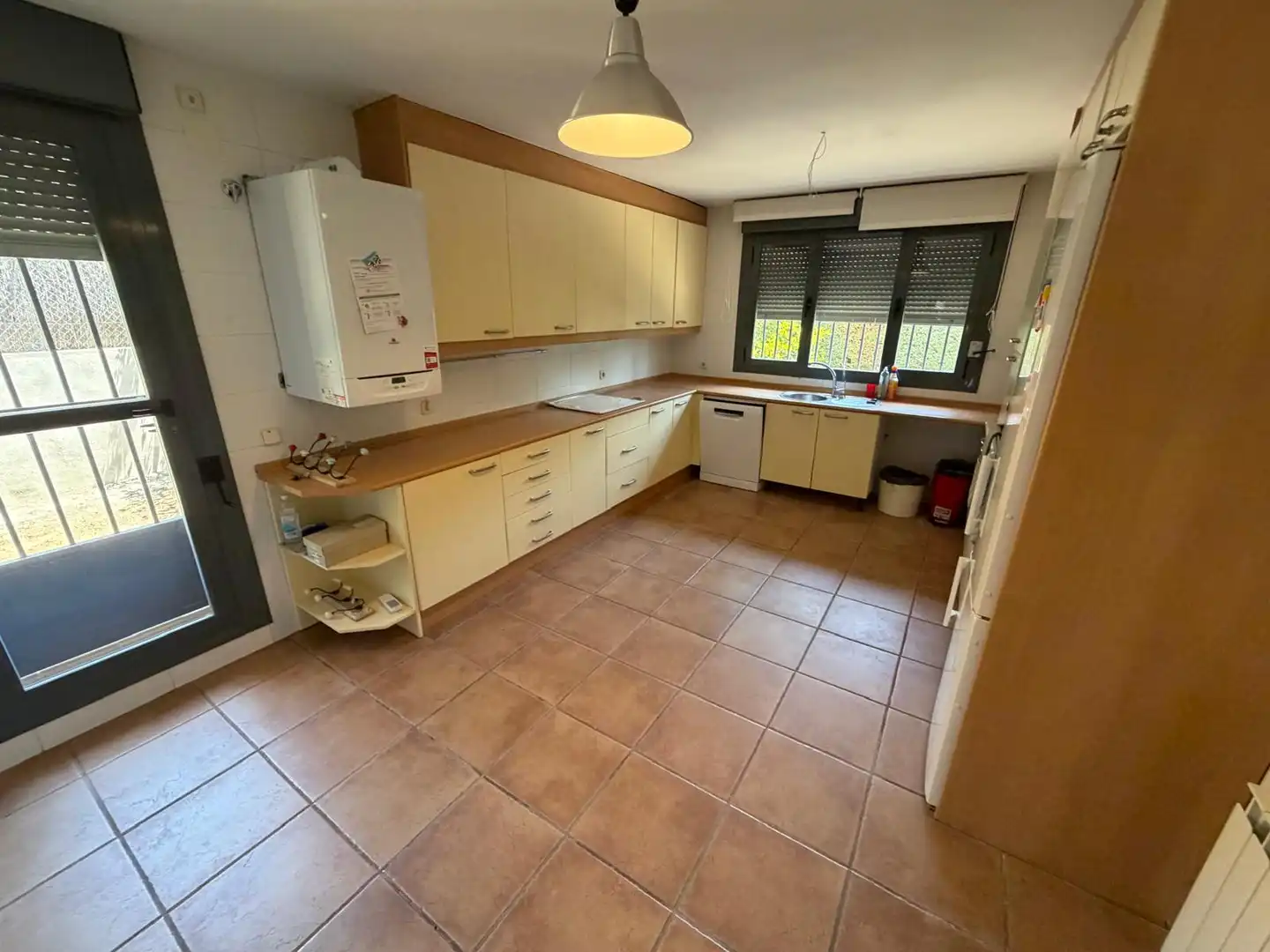Cocina de Casa o chalet de alquiler en Torrelodones con Calefacción, Jardín privado y Parquet