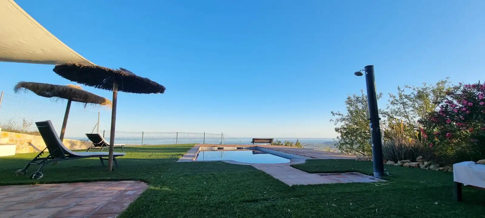 Jardín de Finca rústica en venta en Vélez-Málaga con Jardín privado, Terraza y Piscina