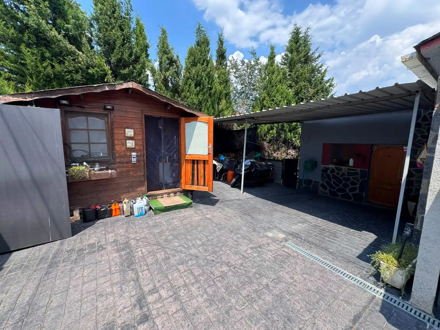 Parking de Casa o chalet en venta en Riells i Viabrea con Aire acondicionado, Calefacción y Jardín privado
