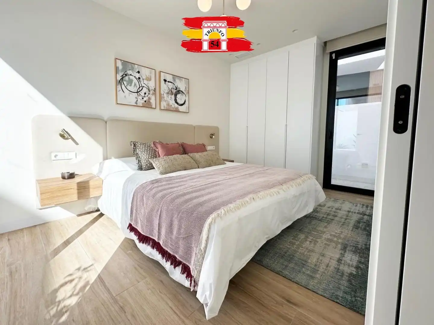 Bedroom of Houses for sale in Pilar de la Horadada  with Air Conditioner, Heating and Private garden