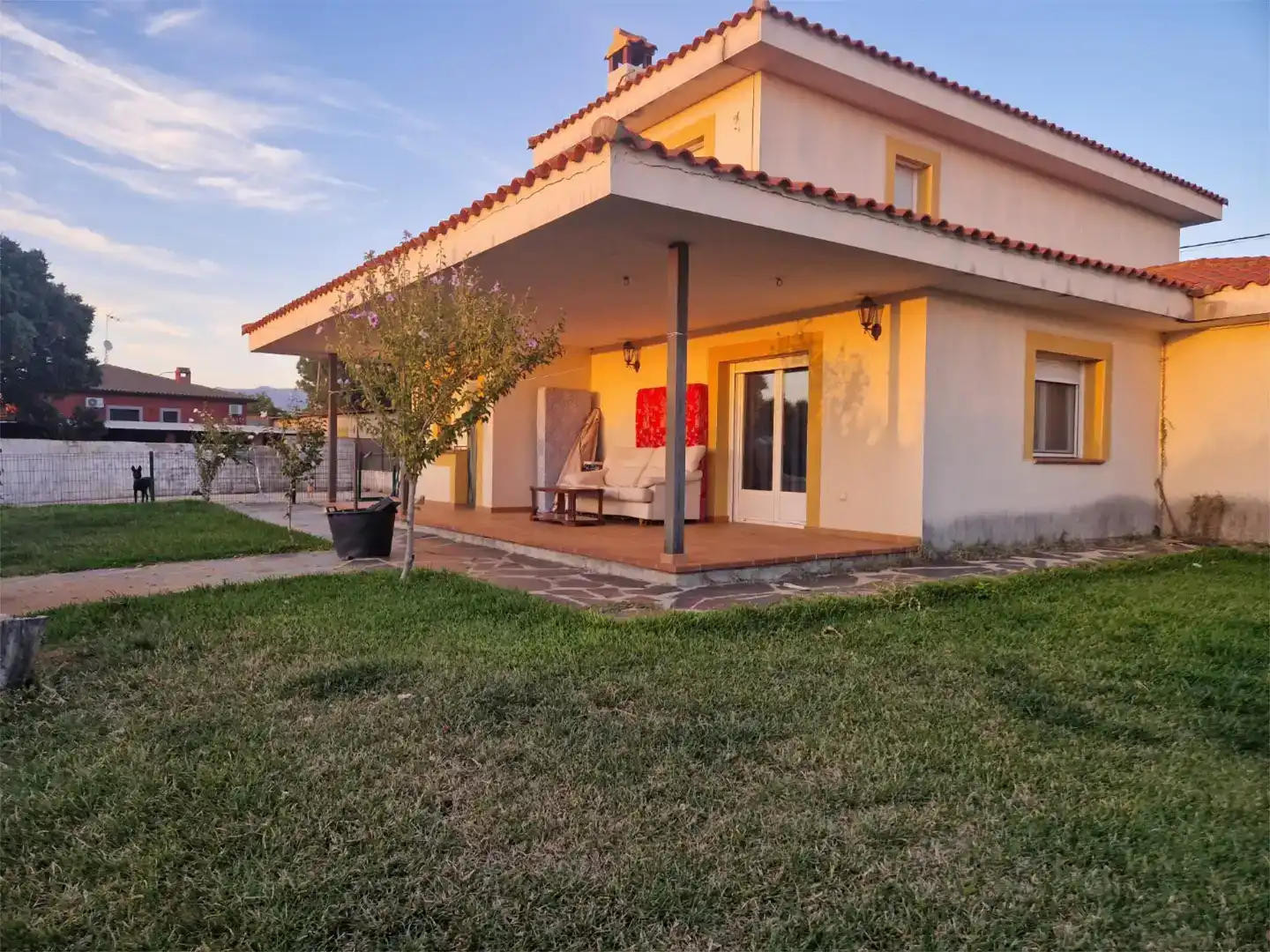 Vista exterior de Casa o chalet en venta en Montesclaros con Jardín privado y Balcón