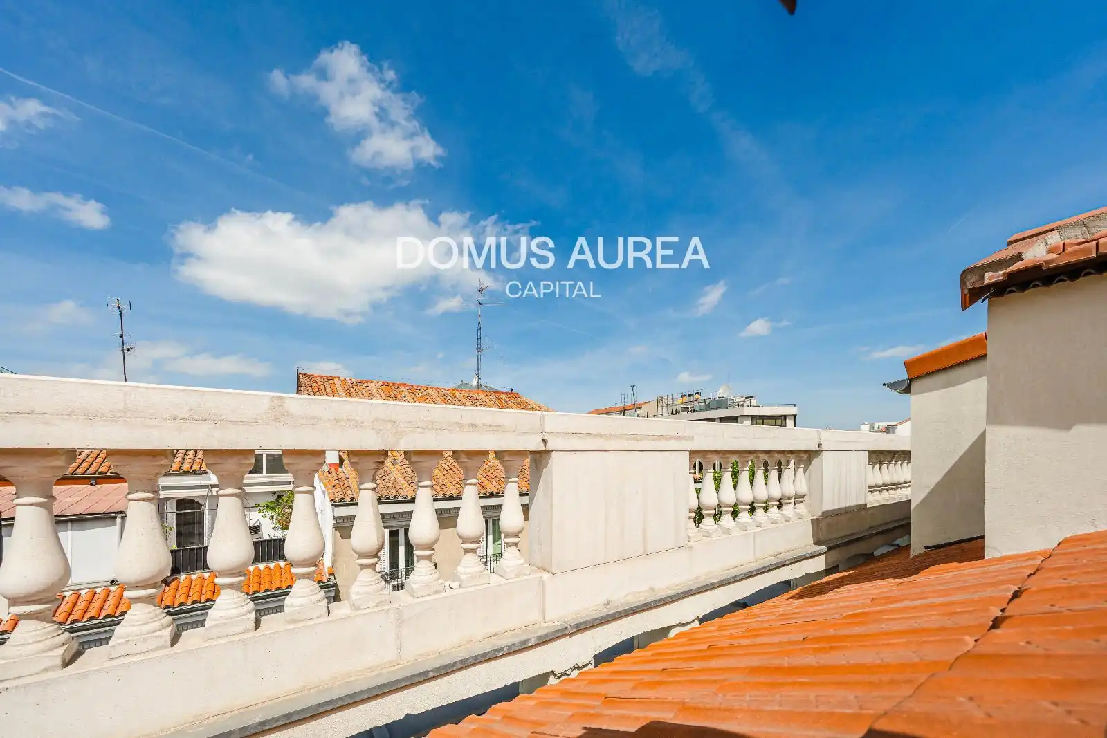 Terraza de Ático de alquiler en Madrid con Aire acondicionado, Calefacción y Parquet