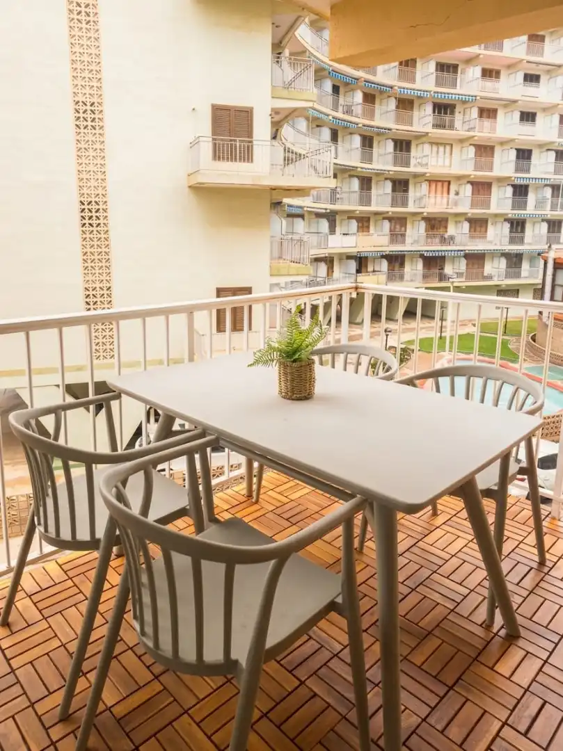 Terraza de Apartamento en venta en Sueca con Aire acondicionado, Calefacción y Parquet