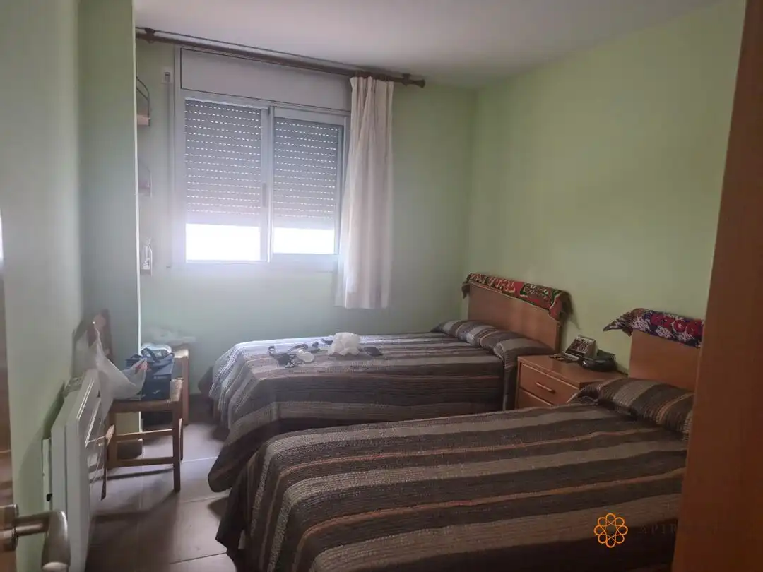 Bedroom of Flat for rent in Escatrón  with Air Conditioner and Heating