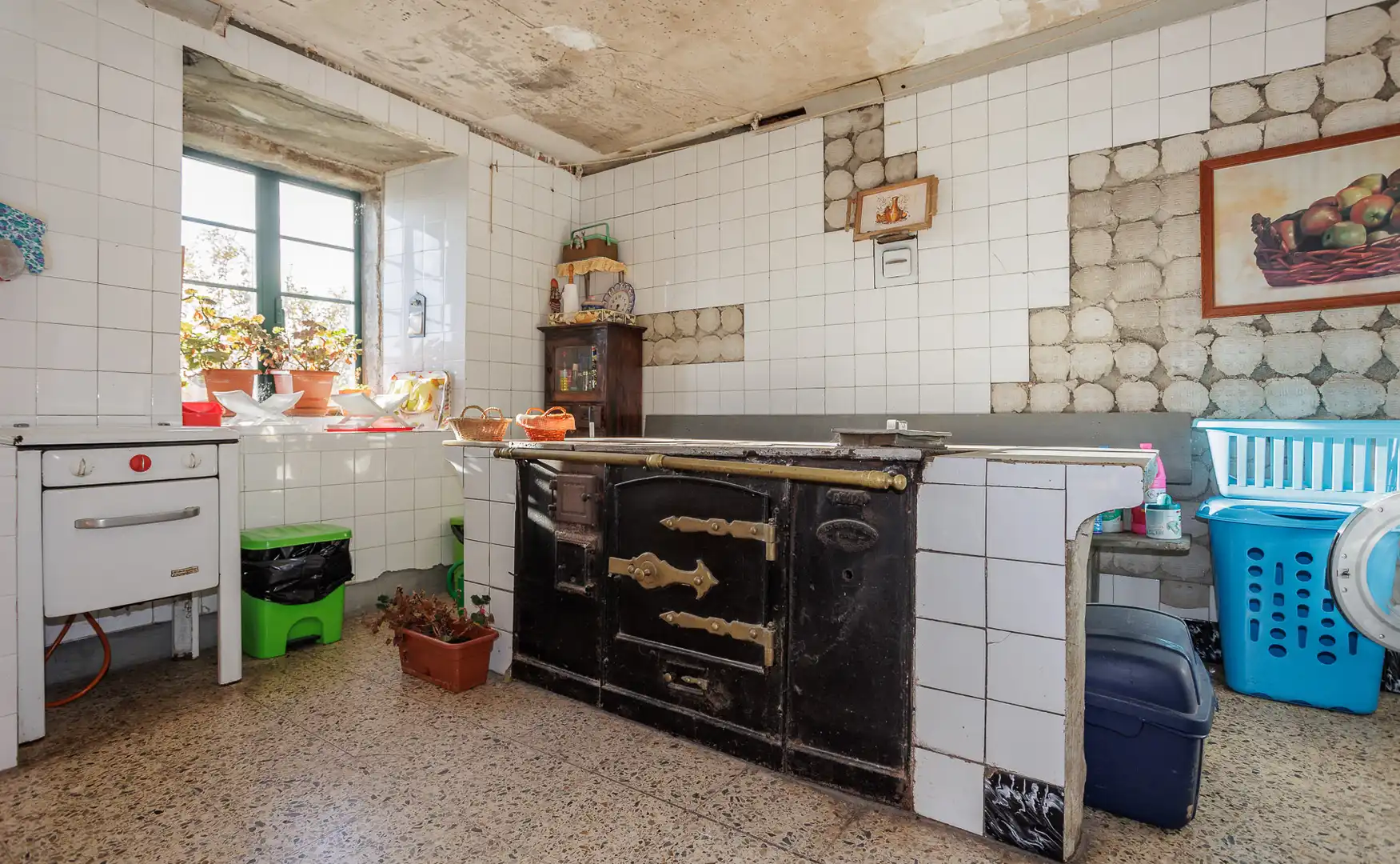 Cocina de Casa o chalet en venta en Lugo con Jardín privado, Terraza y Amueblado