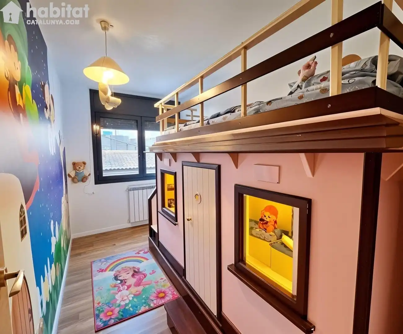 Habitación de Casa adosada en venta en Piera con Calefacción, Terraza y Alarma