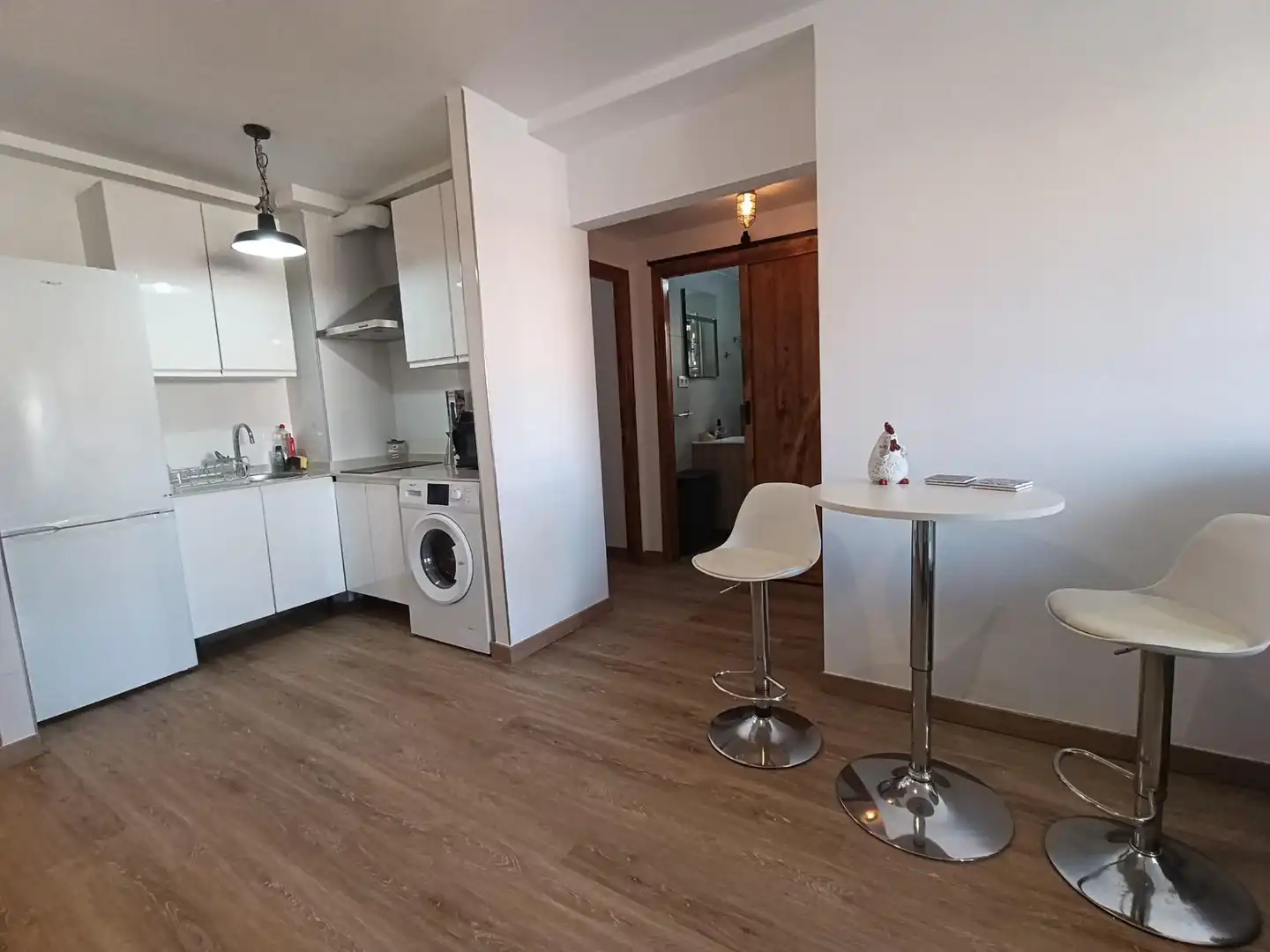 Kitchen of Flat for rent in El Ejido  with Private garden, Furnished and Community pool