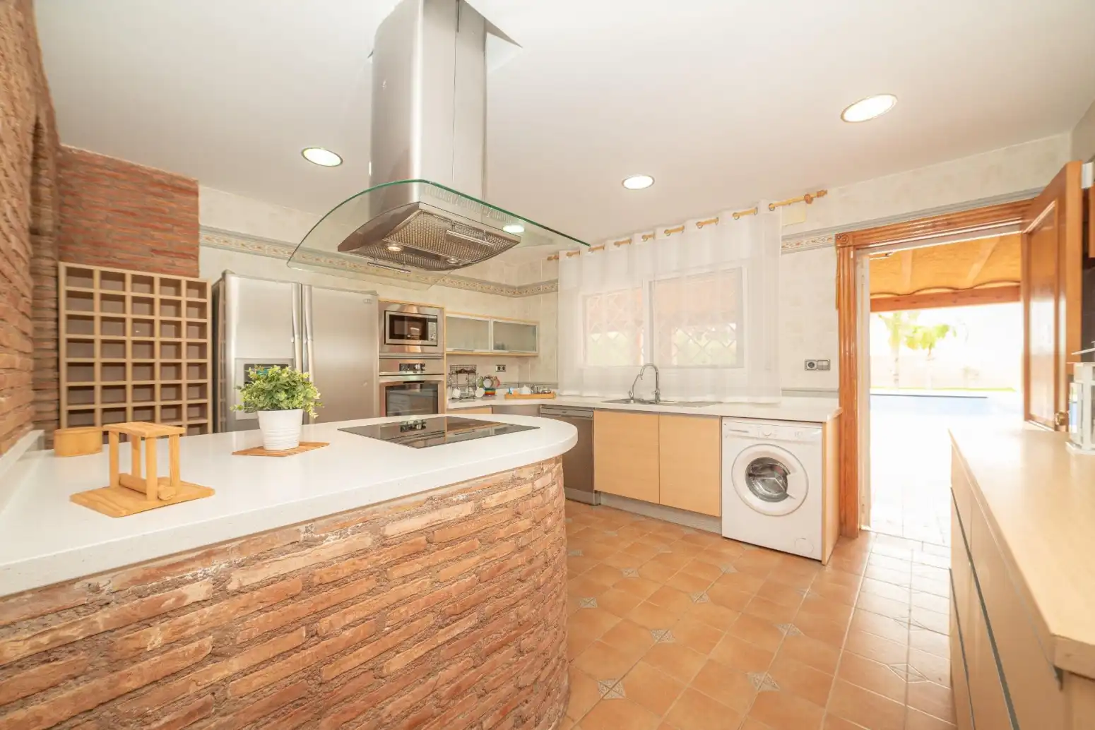 Cocina de Casa o chalet en venta en Cartagena con Aire acondicionado, Amueblado y Balcón