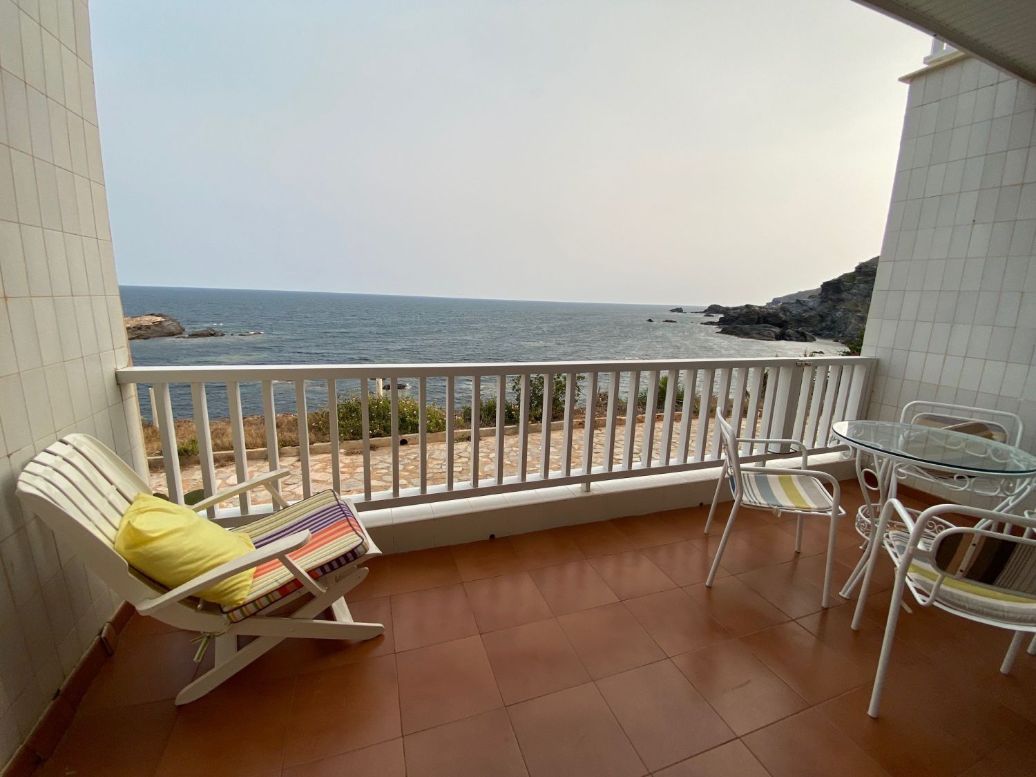 Terrassa de Apartament de lloguer en Cartagena amb Terrassa i Moblat