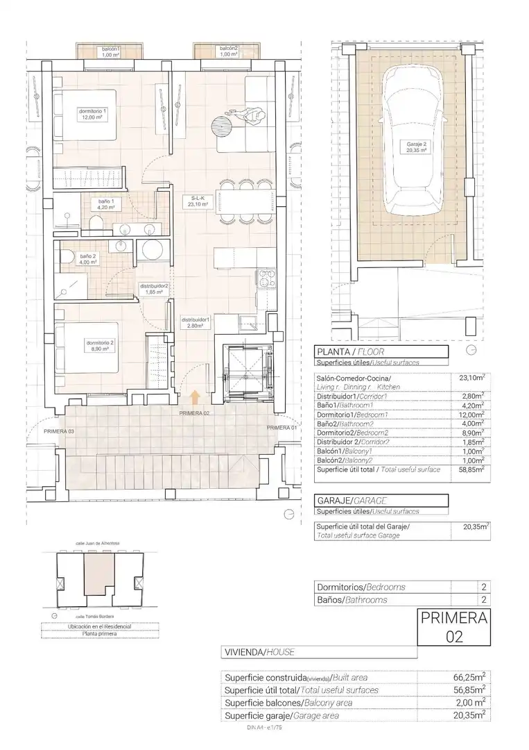 Apartments for sale in Hondón de las Nieves / El Fondó de les Neus