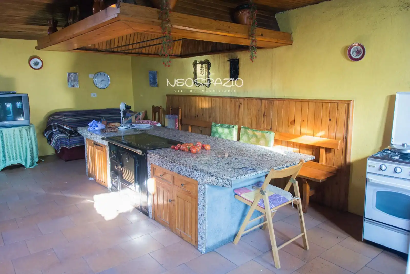Küche von Haus oder Chalet zum Verkauf in Monterroso mit Heizung und Möbliert