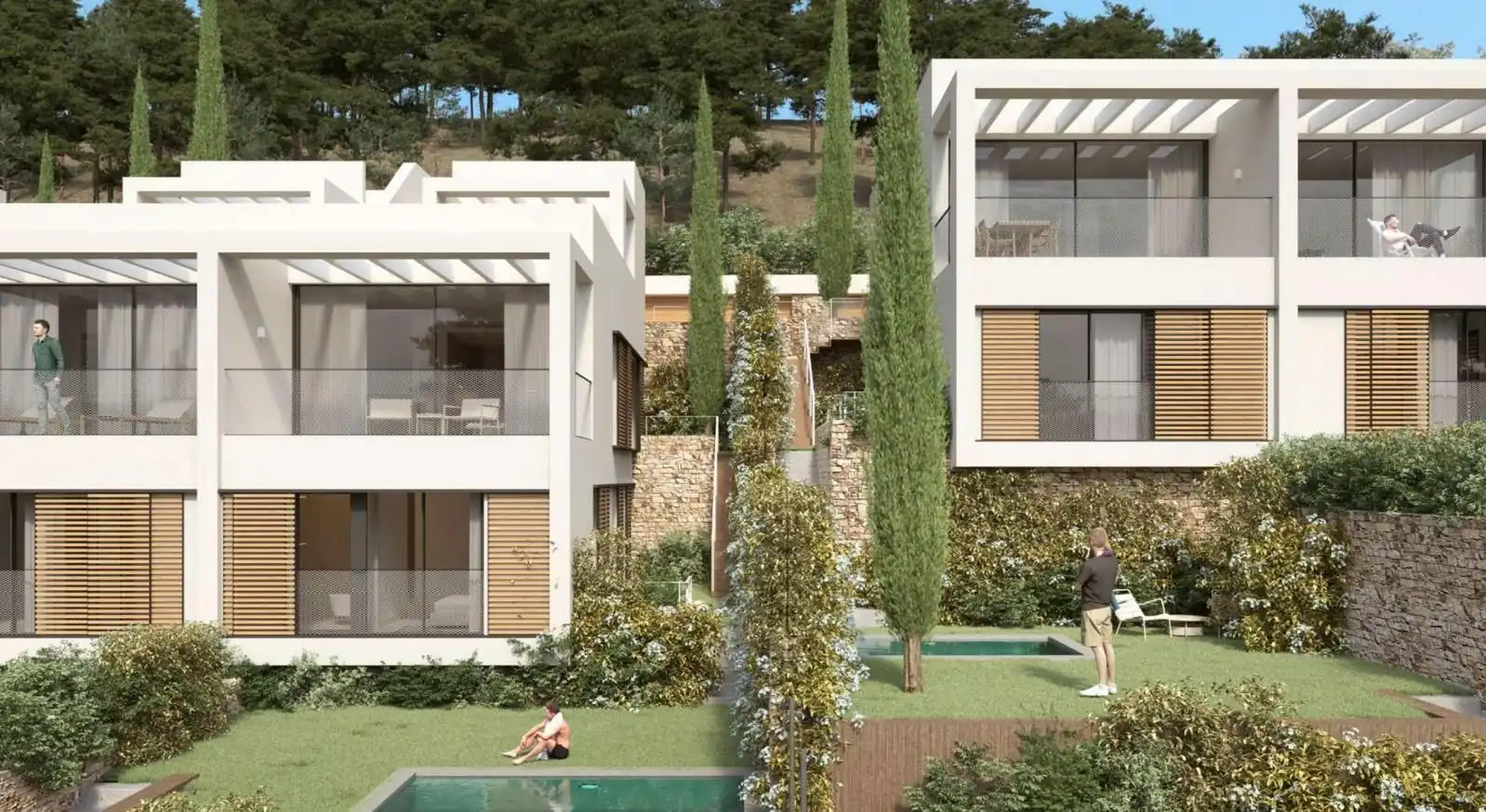 Casa aparellada amb piscina en venda a Begur pueblo, imagen 4