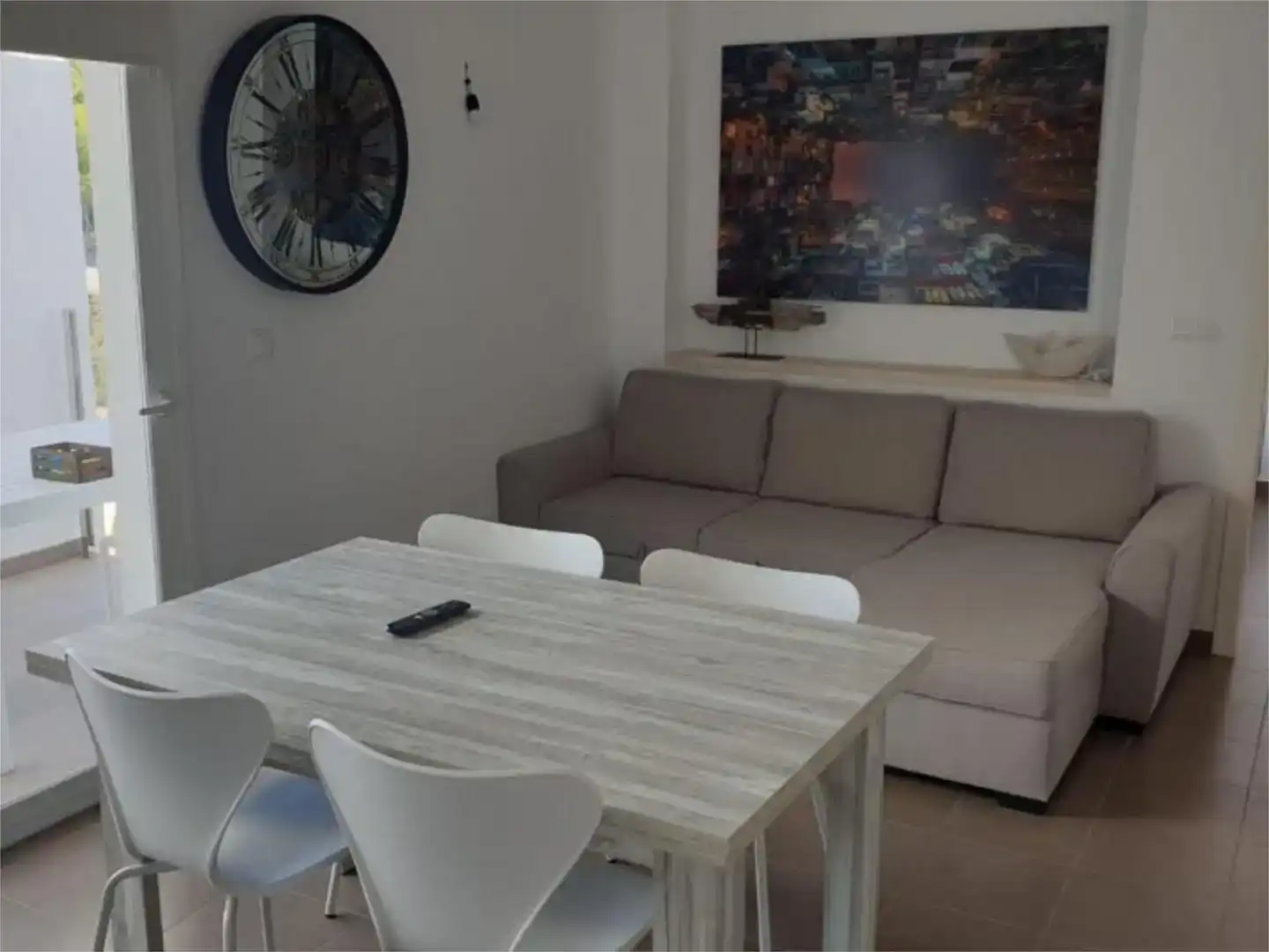 Sala d'estar de Pis en venda en Sant Josep de sa Talaia amb Aire condicionat i Balcó