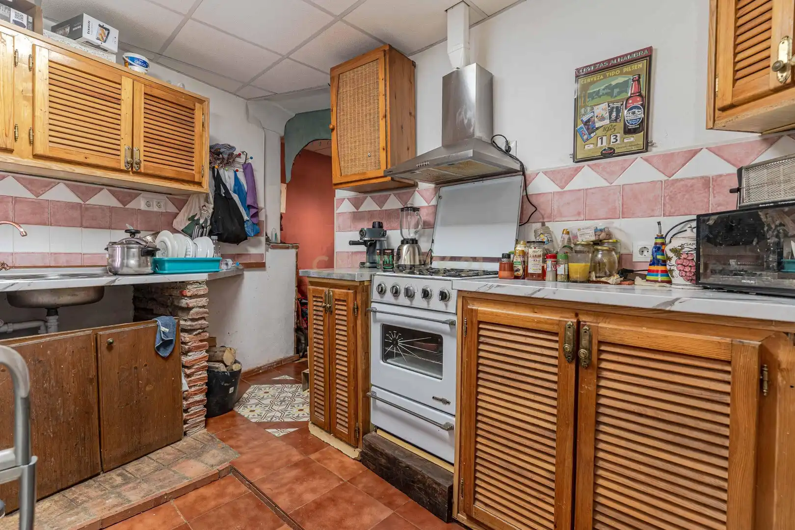 Cuina de Casa o xalet en venda en Guadix