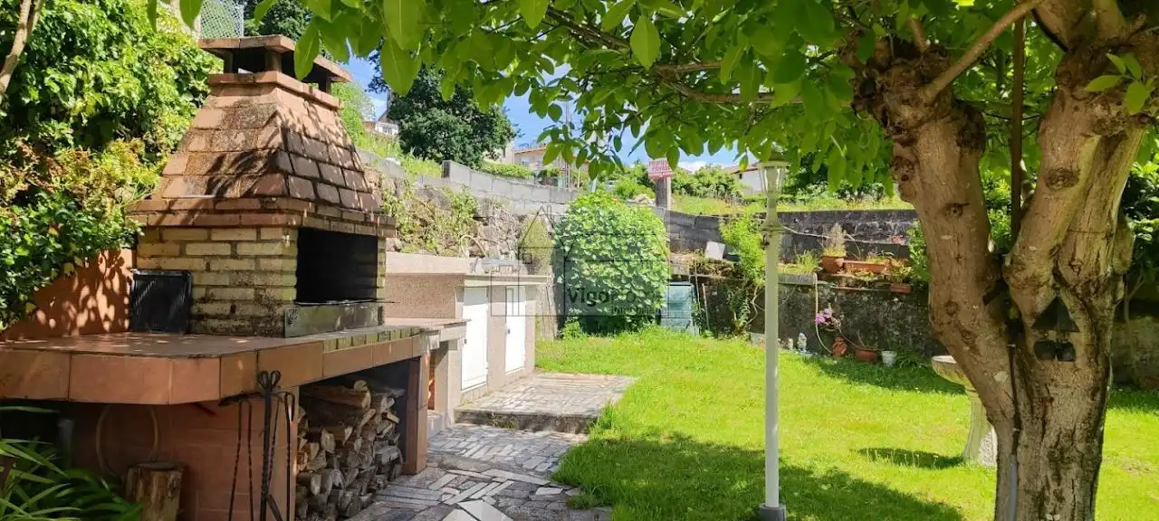 Jardín de Casa o chalet en venta en Moaña con Calefacción, Jardín privado y Trastero
