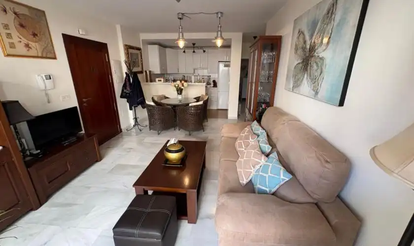 Living room of Flat for sale in Carboneras  with Air Conditioner, Terrace and Storage room