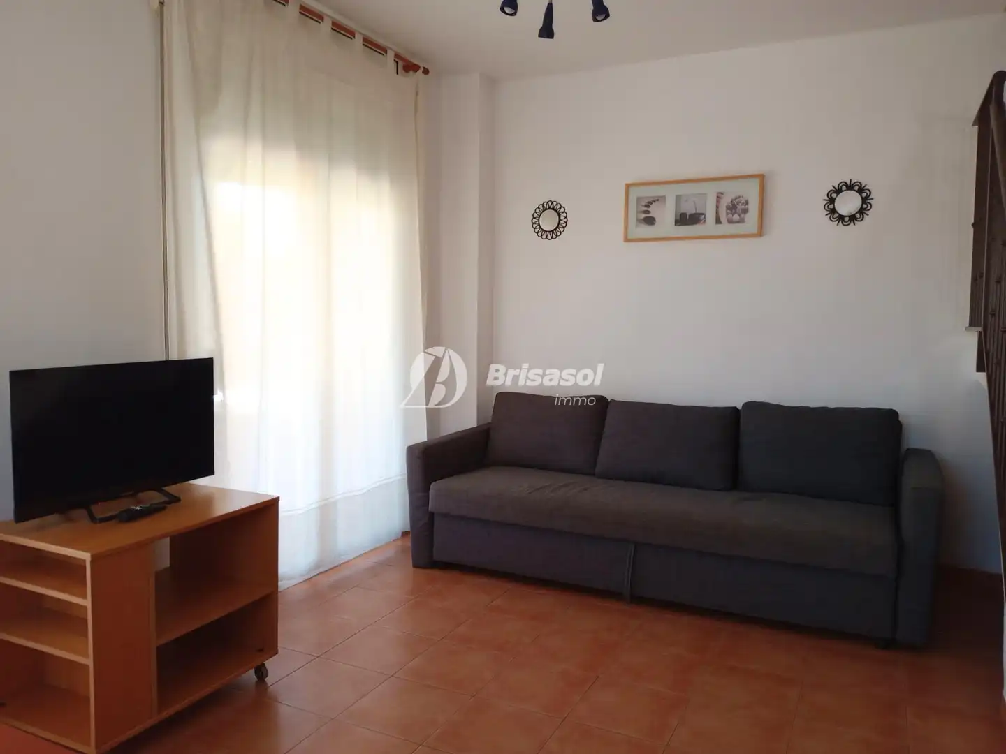 Sala de estar de Casa adosada en venta en Mont-roig del Camp con Jardín privado y Piscina comunitaria