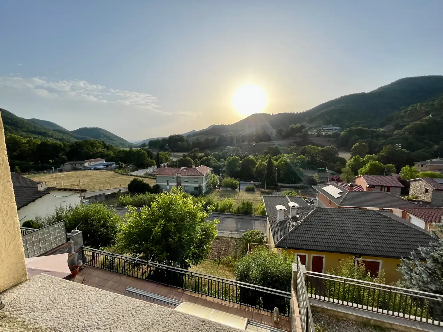 Vista exterior de Casa o chalet en venta en Sant Pau de Segúries con Aire acondicionado, Jardín privado y Terraza