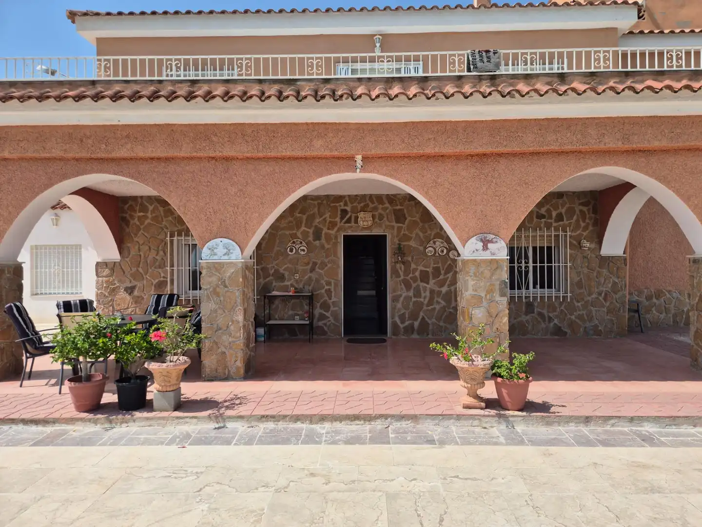 Vista exterior de Casa o chalet en venta en Aspe con Aire acondicionado, Calefacción y Jardín privado