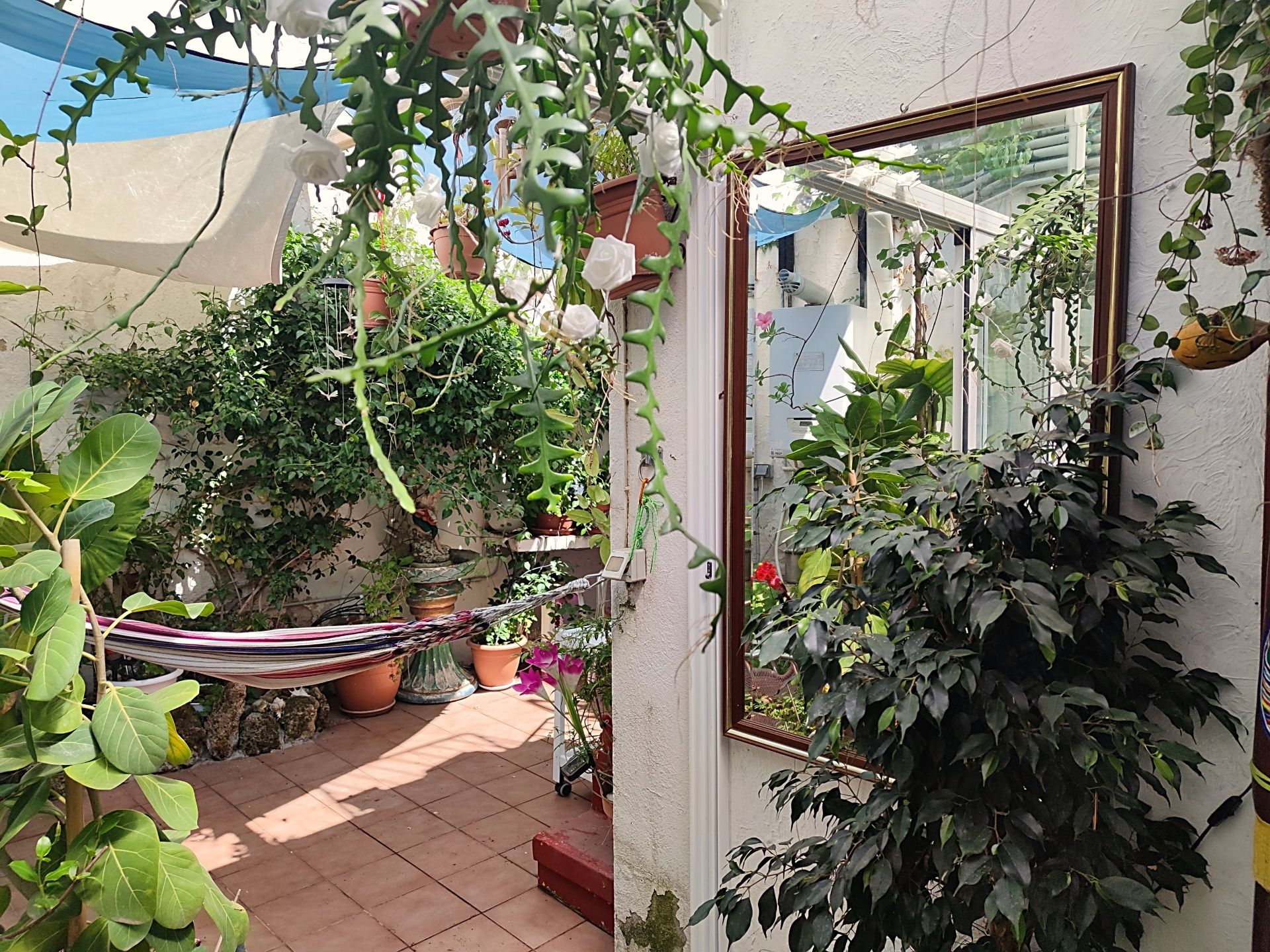 Garden of Single-family semi-detached for sale in El Masnou  with Air Conditioner, Heating and Private garden