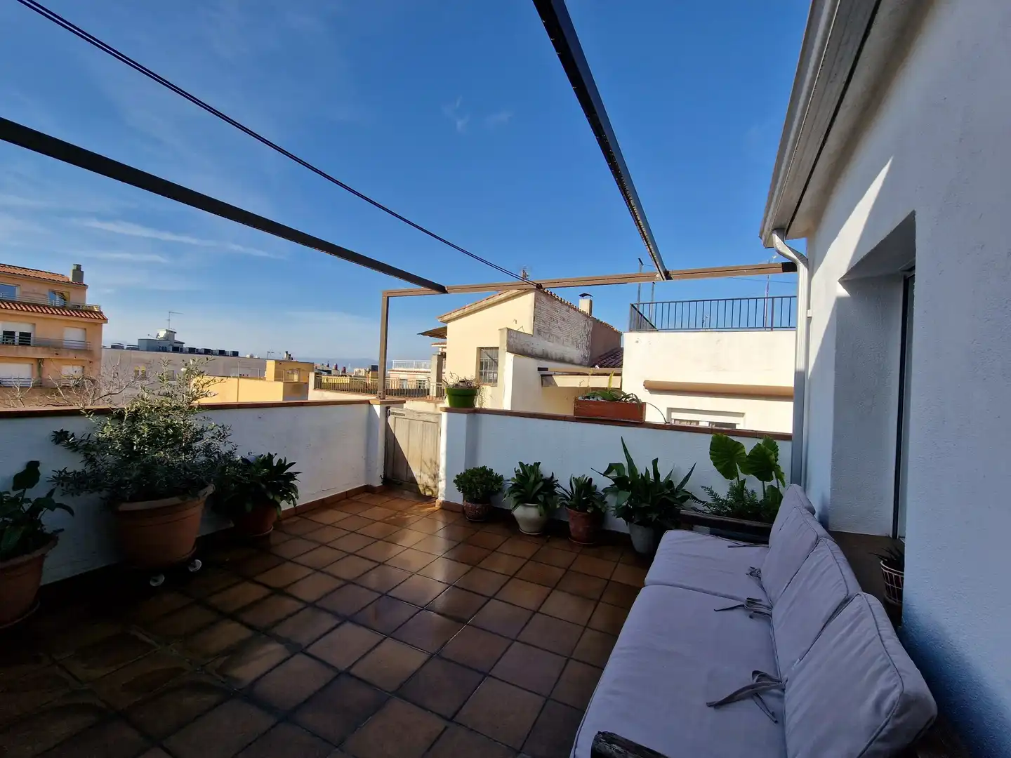 Terraza de Finca rústica en venta en Cassà de la Selva con Aire acondicionado, Calefacción y Terraza