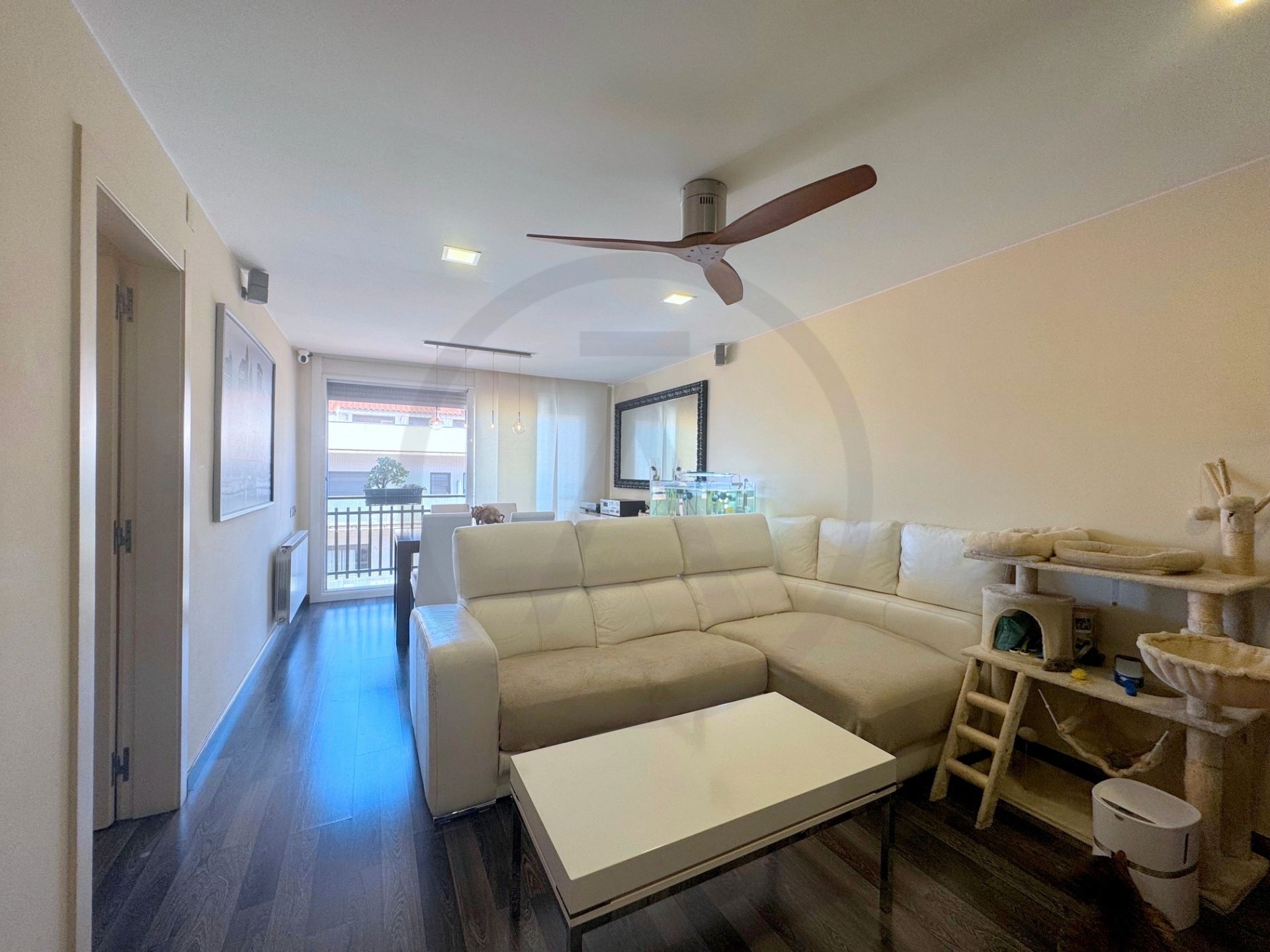 Living room of Flat for sale in Terrassa  with Heating and Parquet flooring