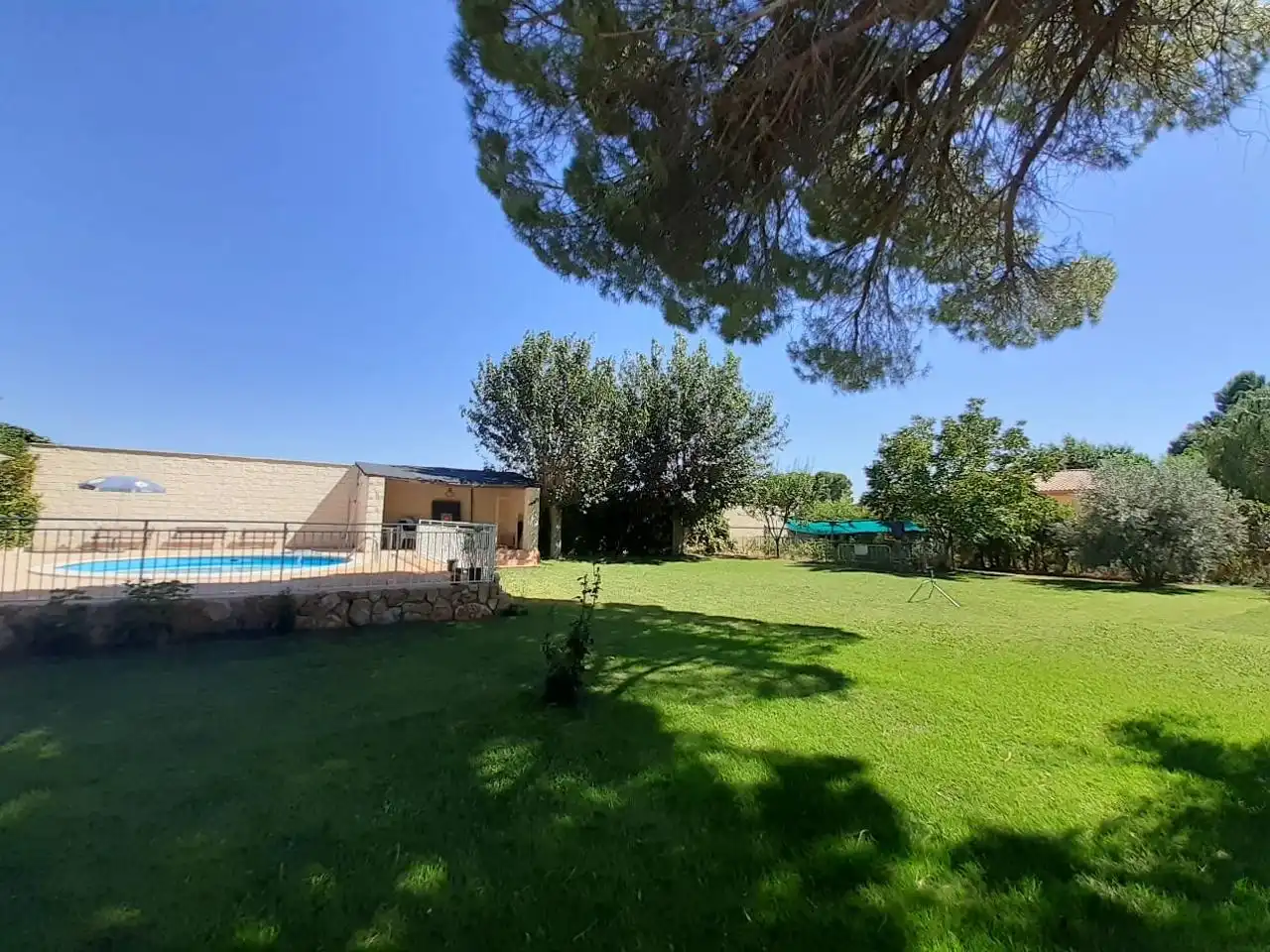 Garden of Houses for sale in Albacete  with Heating, Storage room and Swimming Pool