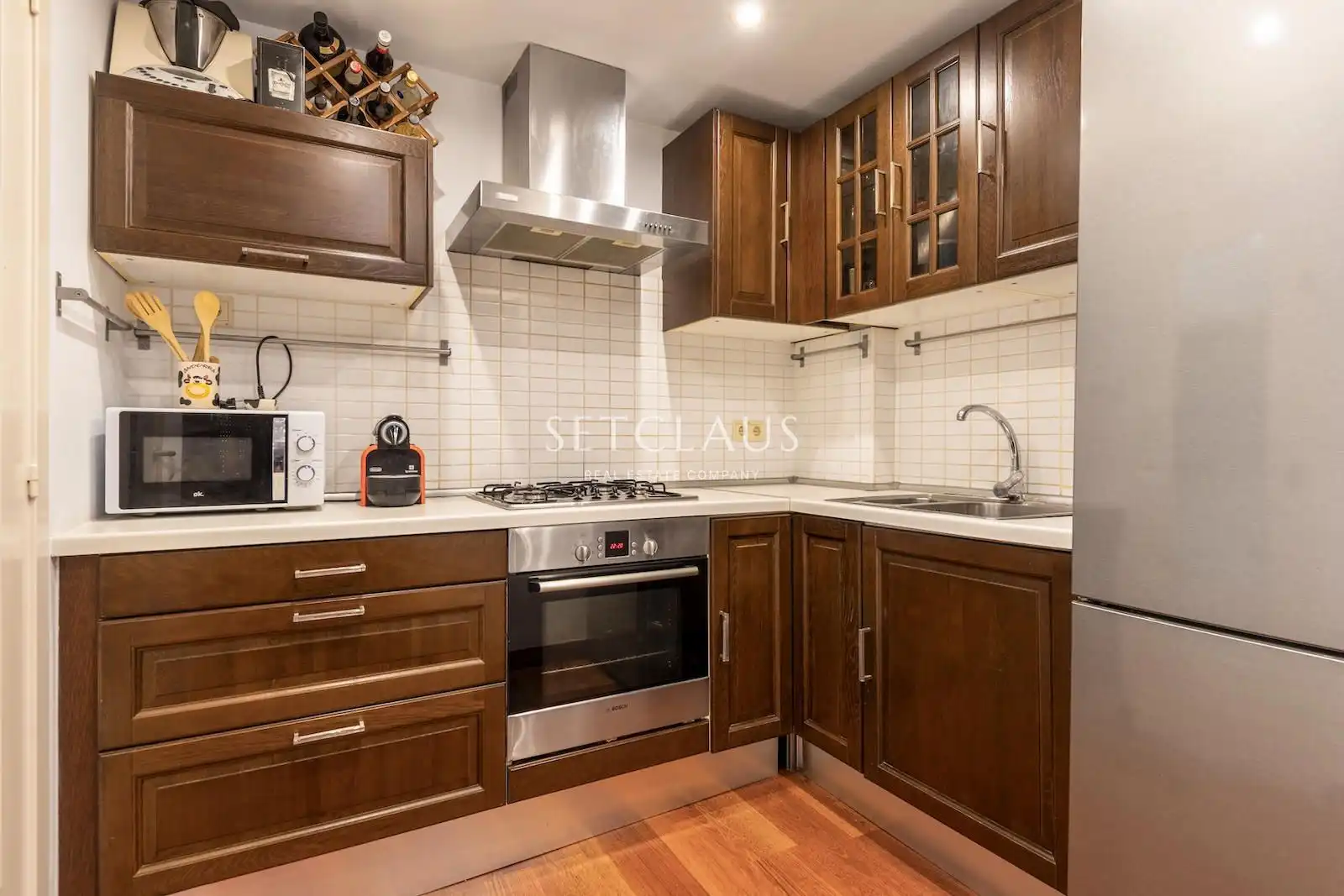 Kitchen of Flat for sale in Alella  with Air Conditioner, Heating and Terrace