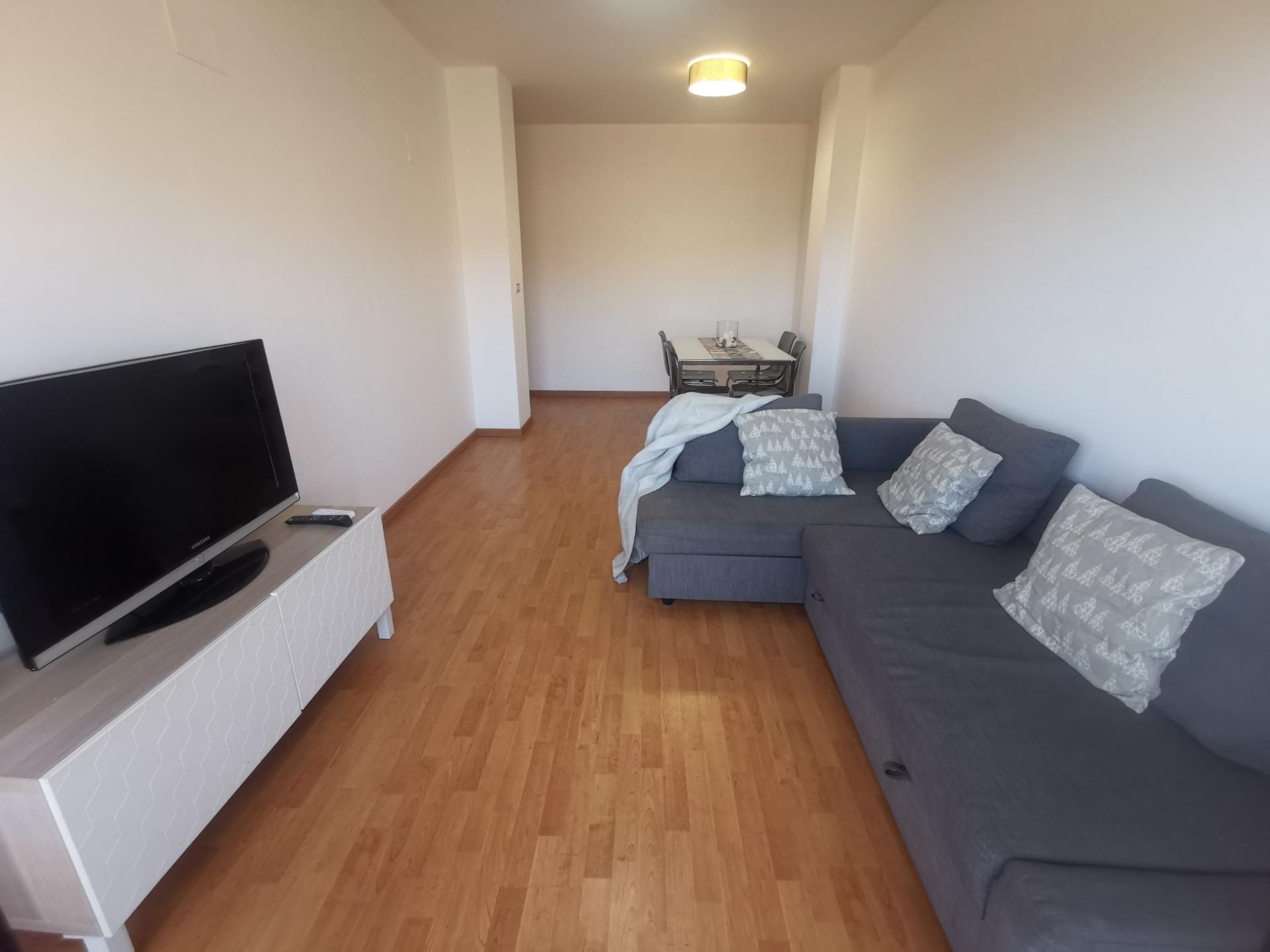 Living room of Flat to rent in Rincón de la Victoria  with Heating and Balcony