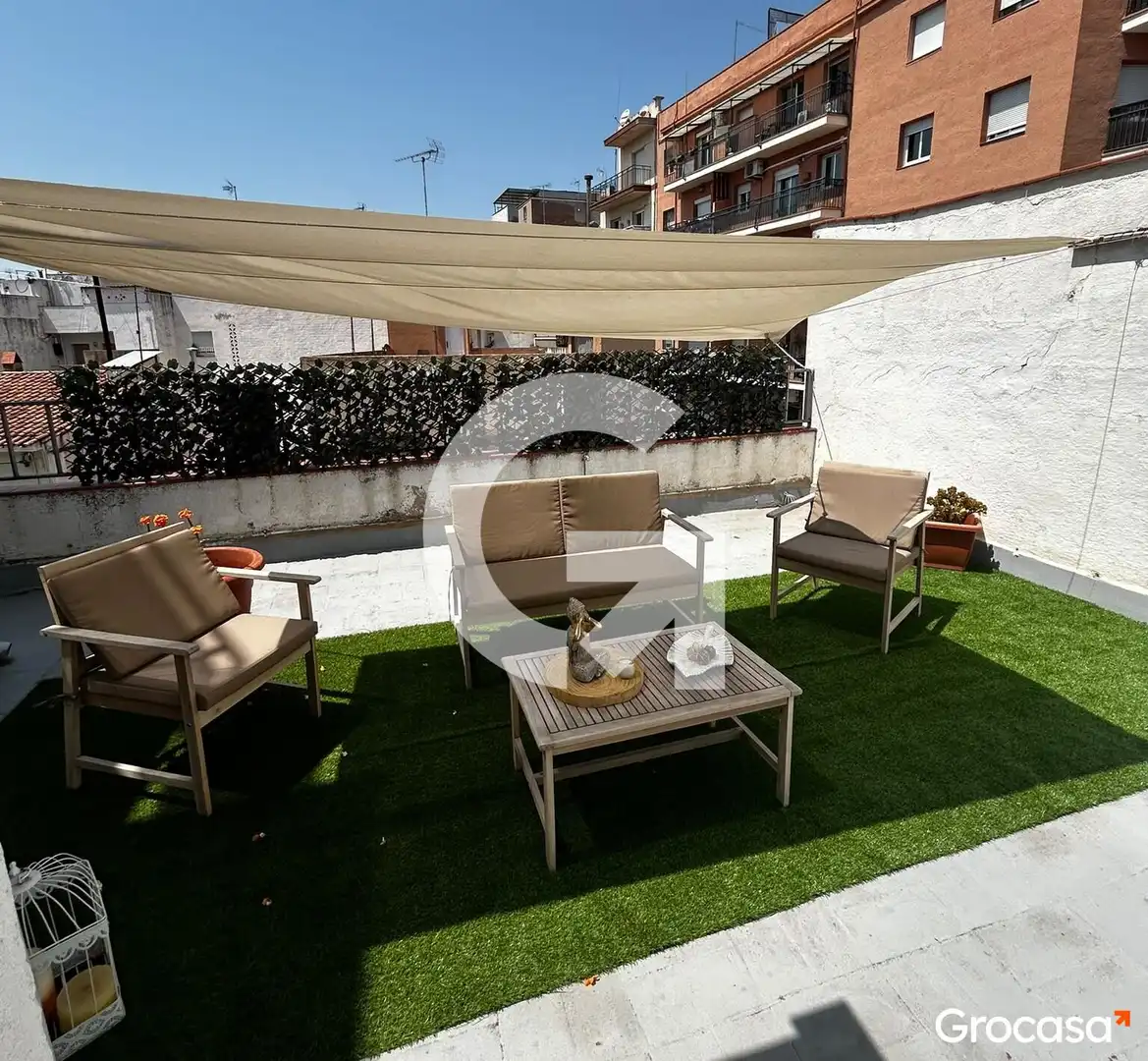 Terrace of Flat for sale in Mataró  with Air Conditioner, Heating and Terrace