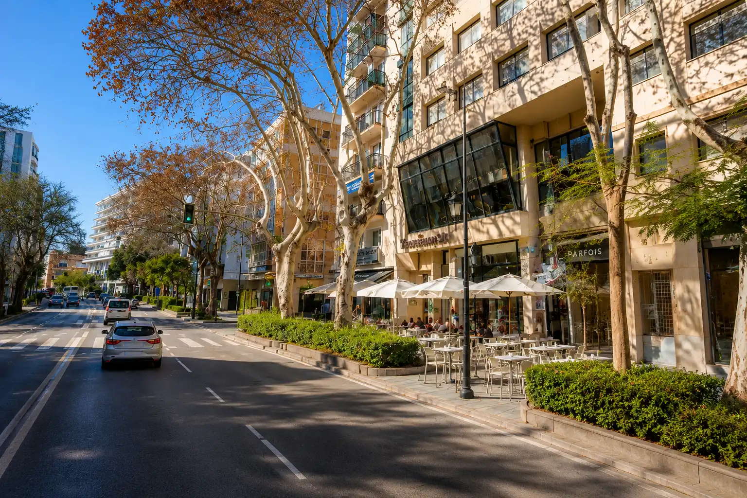 Vista exterior de Piso de alquiler en Marbella con Aire acondicionado