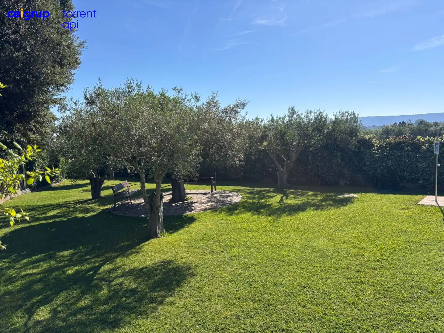 Jardí de Casa adosada en venda en Bellcaire d'Empordà amb Aire condicionat, Terrassa i Traster