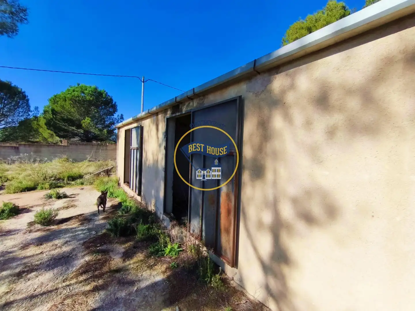Vista exterior de Casa o xalet en venda en Ontinyent amb Jardí privat i Piscina