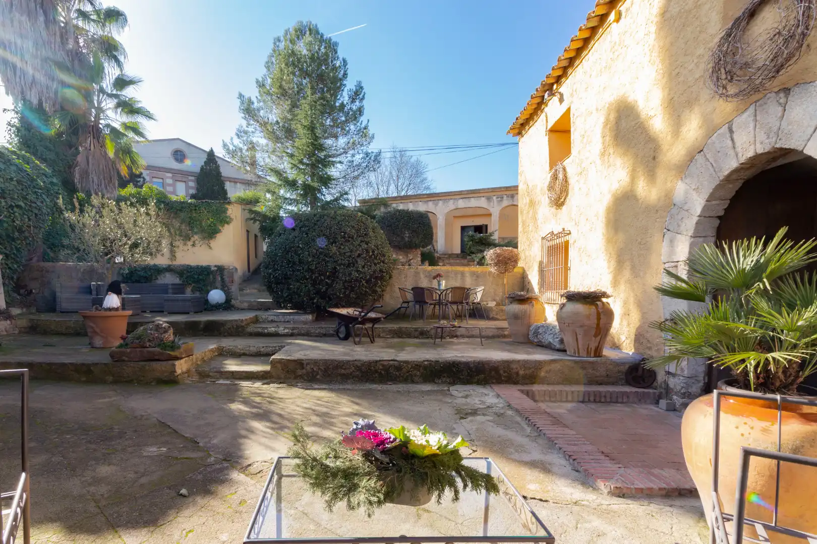 Terrassa de Casa o xalet en venda en Subirats amb Aire condicionat, Jardí privat i Moblat