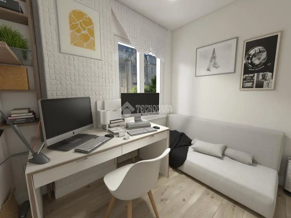 Sala d'estar de Pis en venda en Madrid amb Aire condicionat i Calefacció